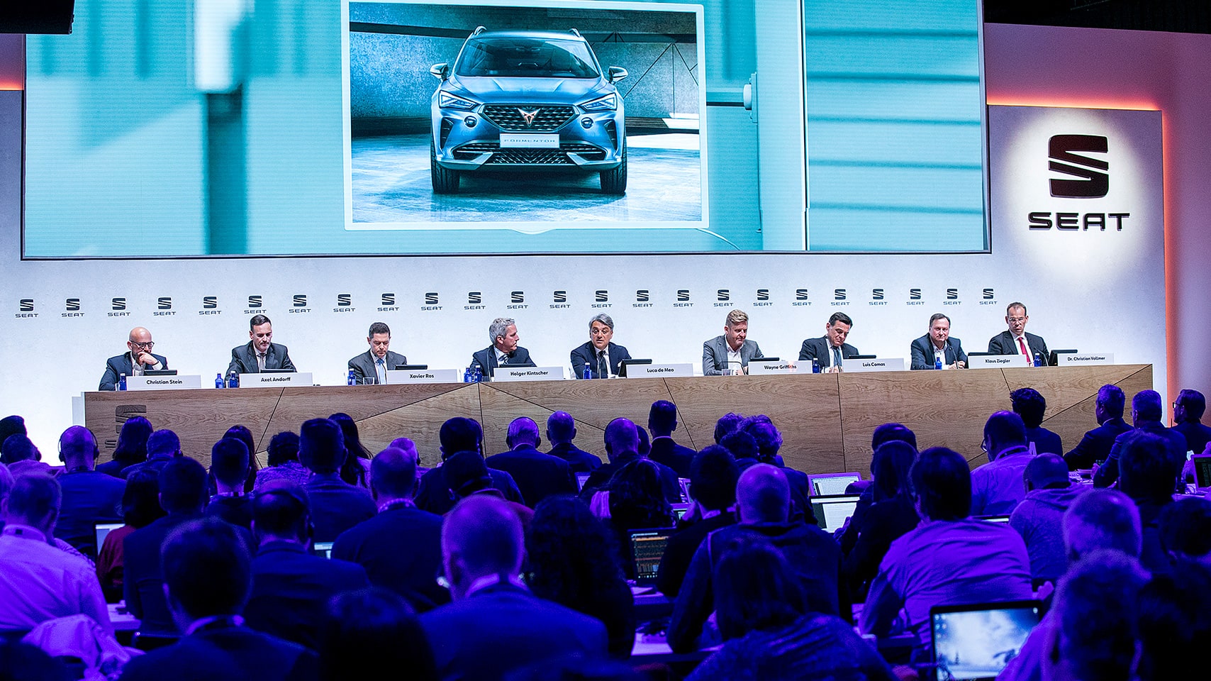 SEAT Committee Annual Media Conference with presentation