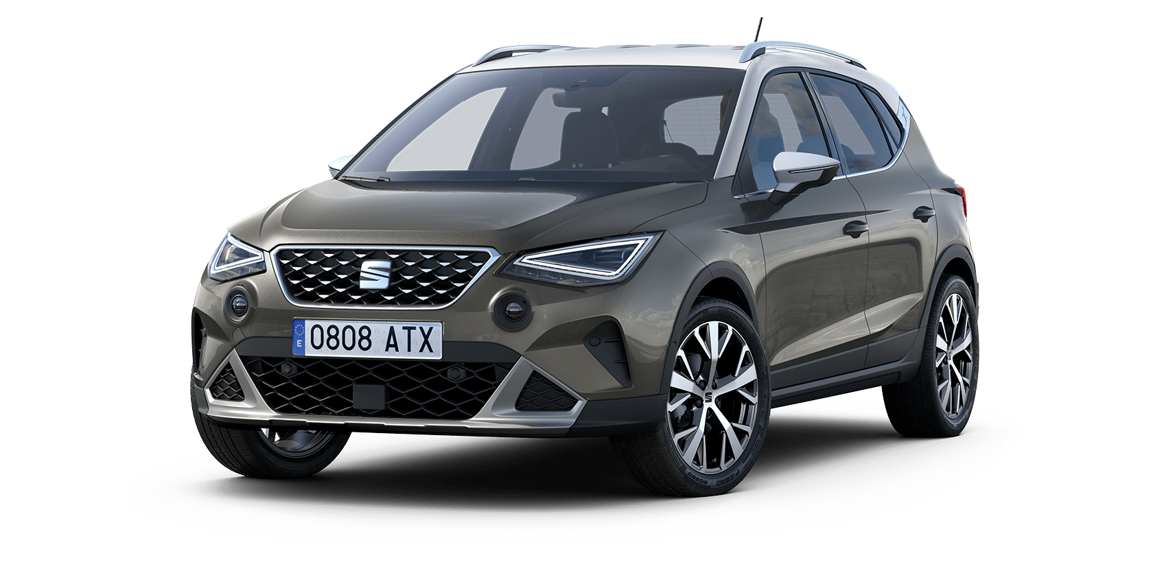 seat arona marina cliff grey colour