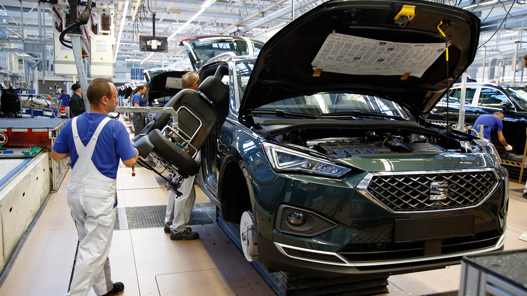 Production starts on SEAT Tarraco large SUV in Wolfsburg